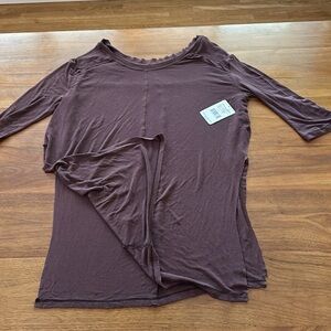 NWT Free People Slit Side Top